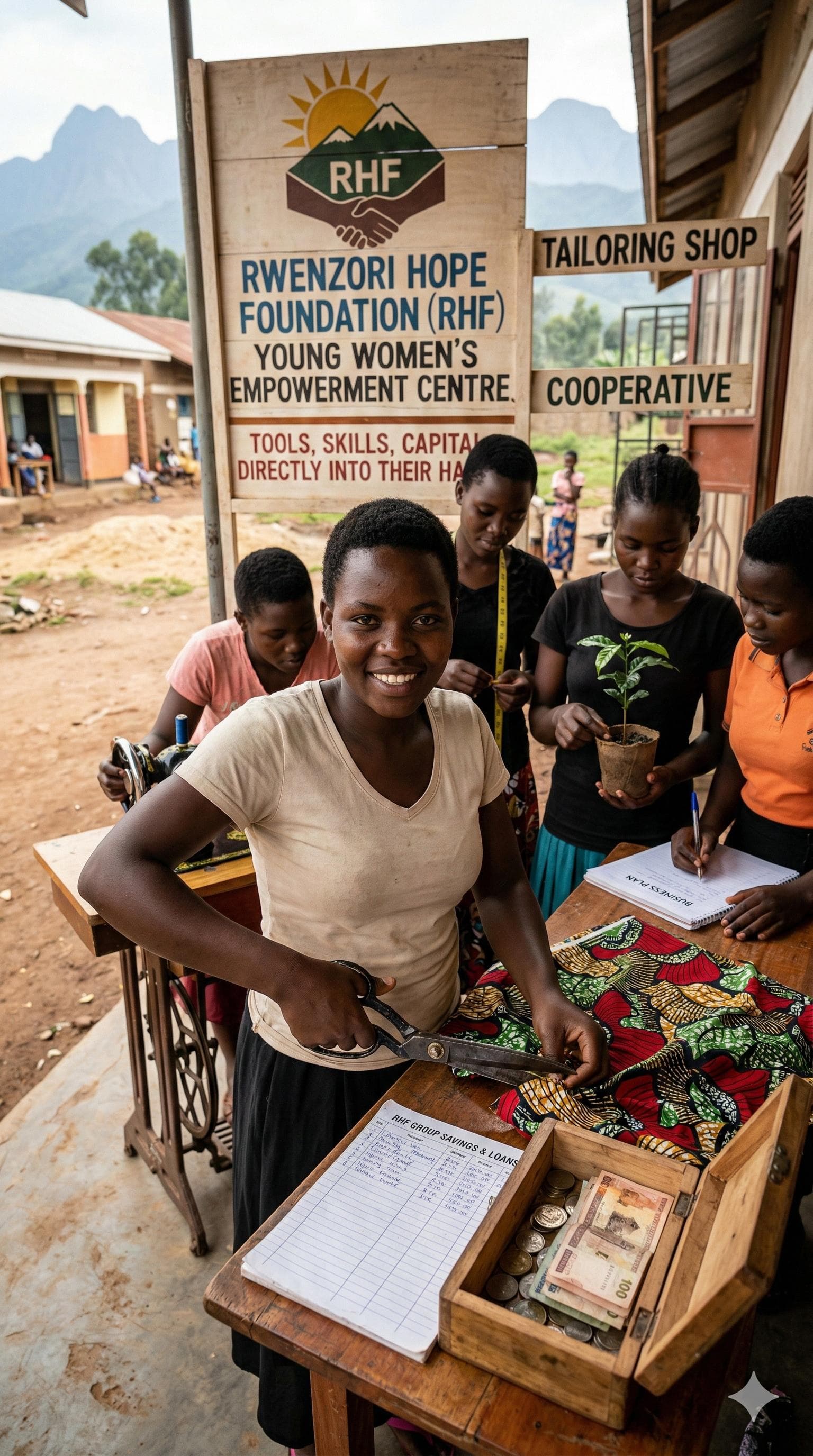 Happy ladies in Uganda